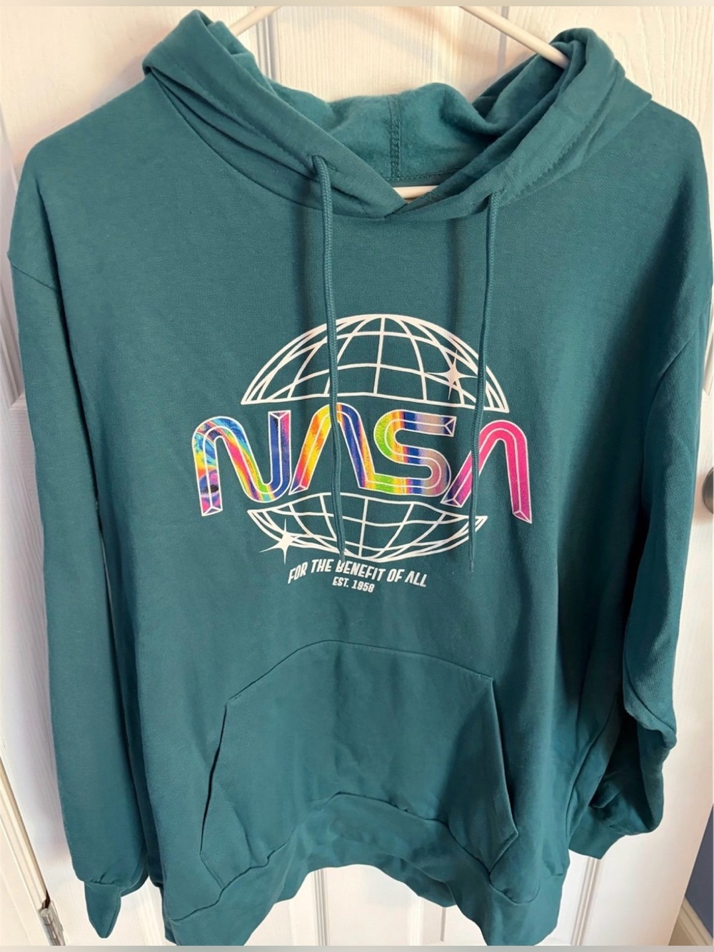 NASA Pullover Hoodie, Men’s Sizes XL NWT